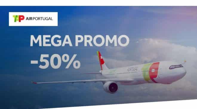 50% de réduction sur tous les vols TAP Portugal