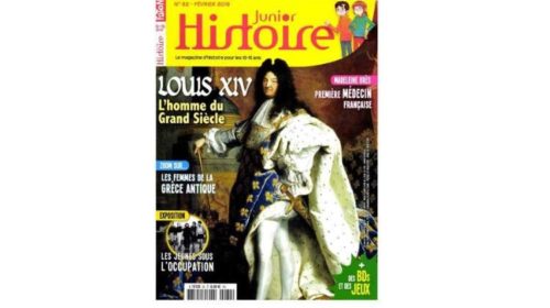 Abonnement magazine Histoire Junior pas cher