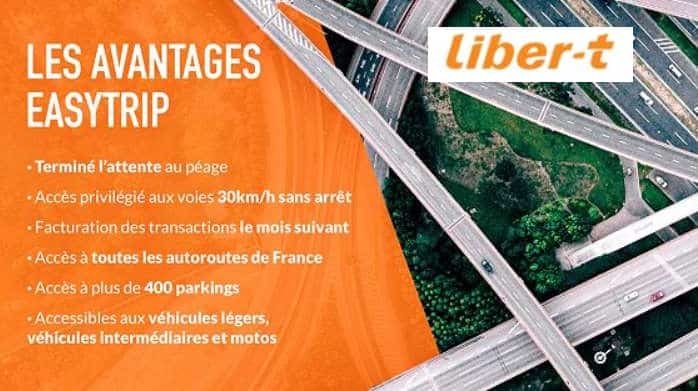 Badge télépéage Easytrip Pass ou Easytrip Driver à 5€ au lieu de 16€ (port inclus)