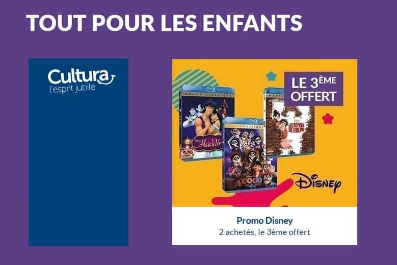 Bon plan DVD et Blu-Ray Disney