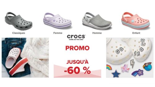 Bonnes affaires Crocs