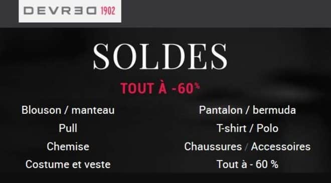 Dernière démarque soldes Devred