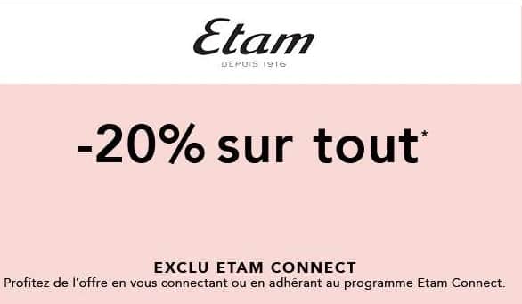 Moins 20% Sur La Nouvelle Collection Etam