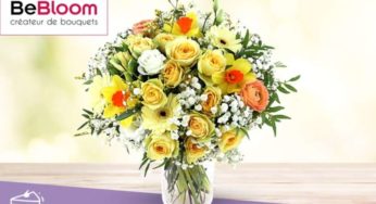 Remise sur la livraison de fleurs avec un bon d’achat Bebloom de 7€ au prix de 1€ 💐