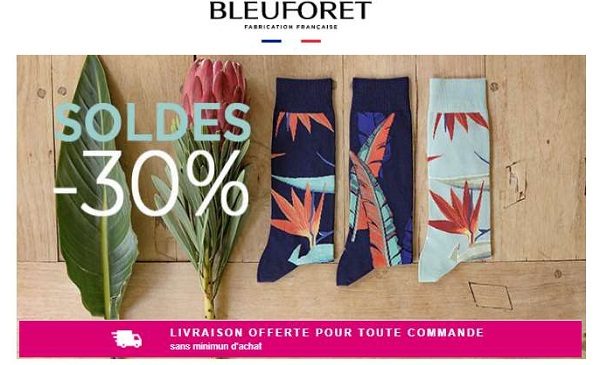 Soldes Bleuforêt = 30% + Livraison Gratuite Sans Minimum