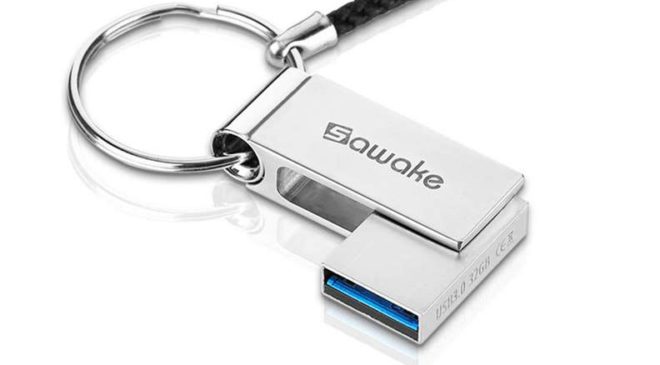 clé USB 3.0 aluminium marque Sawake