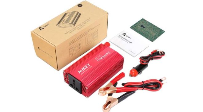 convertisseur électrique auto 12V – 230V AUKEY PA-V12