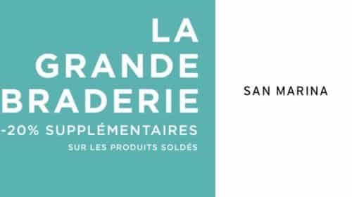 remise supplémentaire sur les soldes San Marina