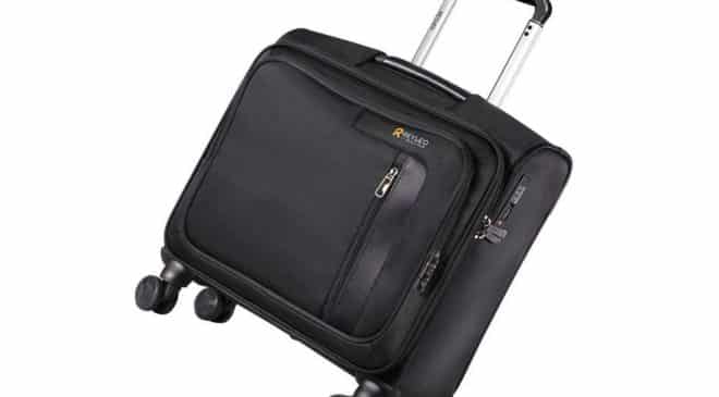 valise à roulettes avec serrure TSA et QR code d’identification