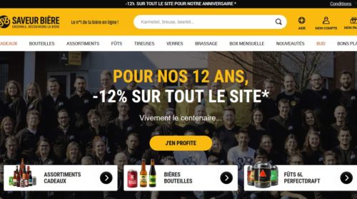 12% de remise sur Saveur Bière