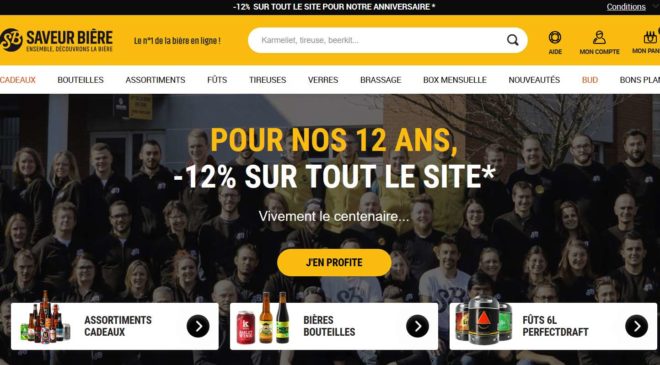 12% de remise sur Saveur Bière