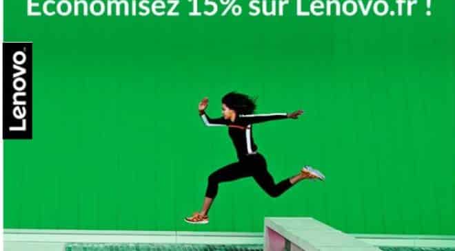 15% de remise sur le site Lenovo