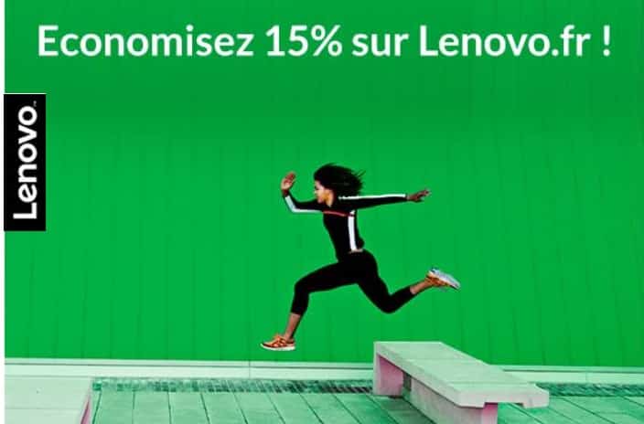 15% de remise sur le site Lenovo
