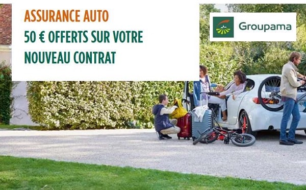 50€ Offert Par Contrat D'assurance Auto Groupama