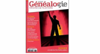 Abonnement magazine Votre Généalogie pas cher 5€ seulement au lieu de 23,80€