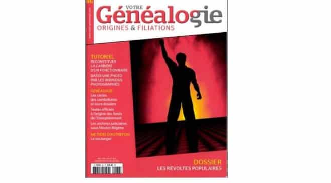 Abonnement magazine Votre Généalogie pas cher