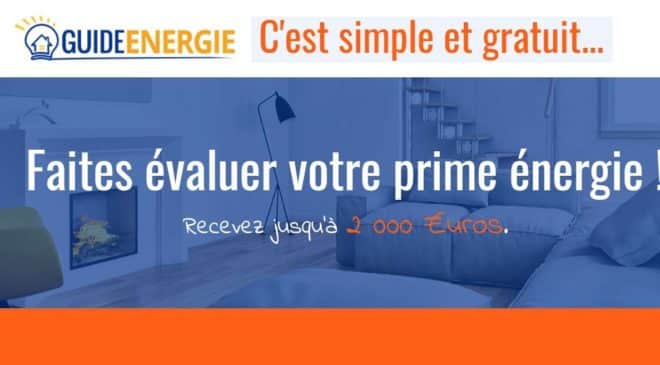 Avec Guide Energie évaluez votre prime énergie