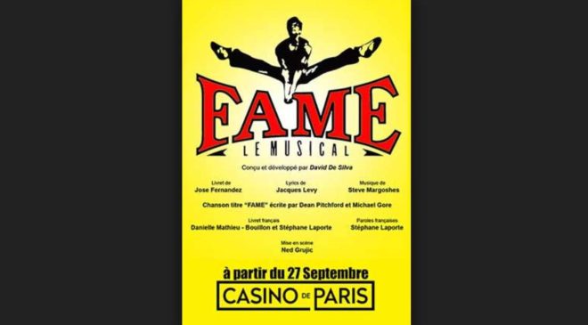 Billet comédie musicale Fame pas cher