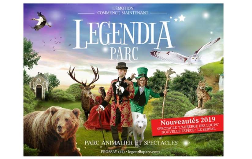 Billet entrée Legendia Parc pas cher : 29,90€ pour 2 pers., 44€ pour 3…. Parc animalier avec spectacle (ex-Sentier des daims)