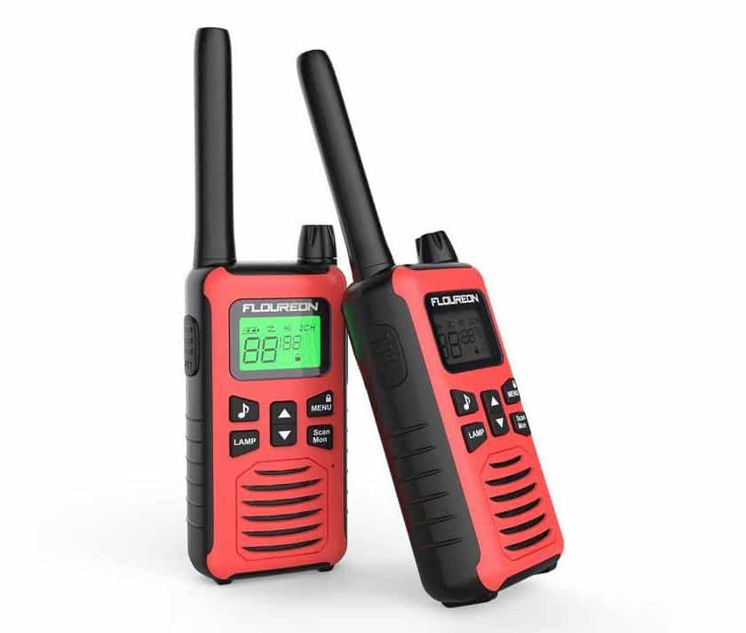 Bonne affaire lot de 2 Talkie-Walkie Floureon FC200 16 canaux - portée 5kms