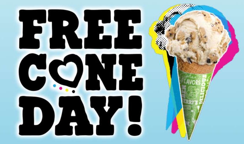 Free Cone Day 2019 glaces Ben & Jerry’s