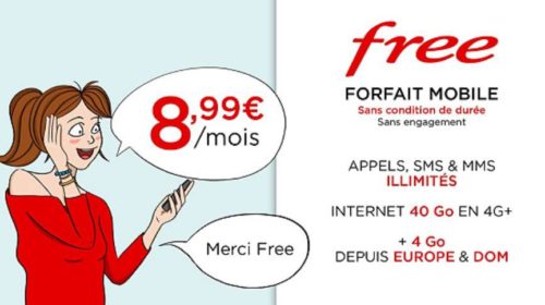 Vente Privée forfait Free Mobile sur Veepee