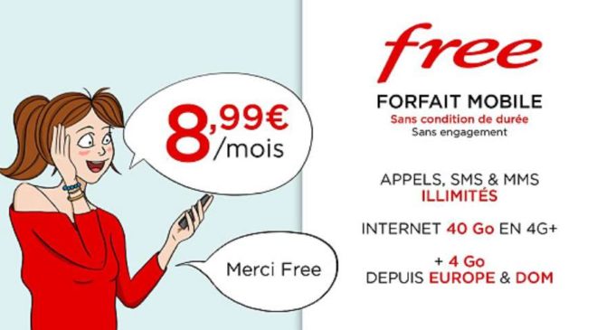 Vente Privée forfait Free Mobile sur Veepee