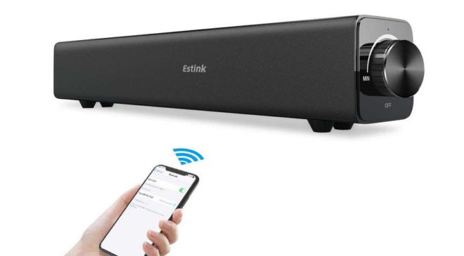 barre de son 20W Bluetooth portable Estink