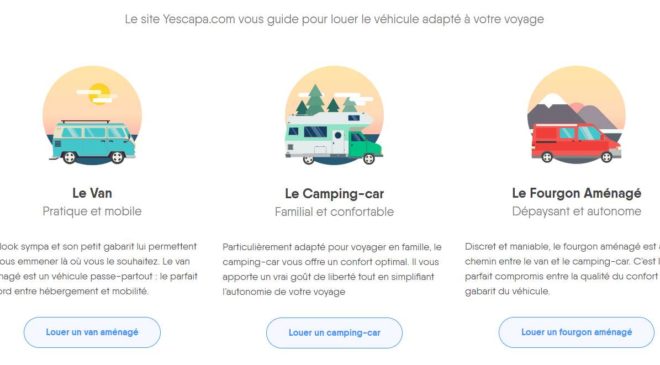 location de camping-car entre particulier Yescapa
