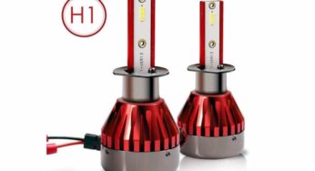 15,99€ lot de 2 ampoules de phare H1 à LED (48W – 7600lm) Topvork