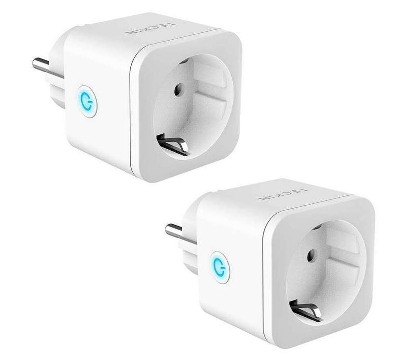 lot de 2 prises Wi-Fi Teckin compatible Alexa, Google Home, IFTTT et smartphone
