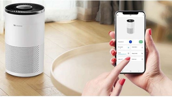 purificateur d’air proscenic a8 avec filtre hepa h13