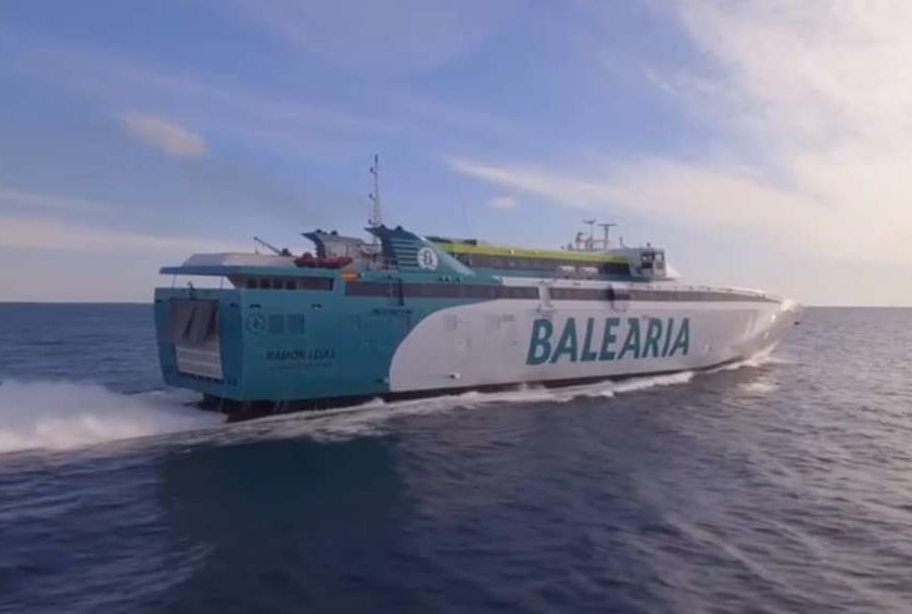réduction sur tous les billets de ferry Balearia