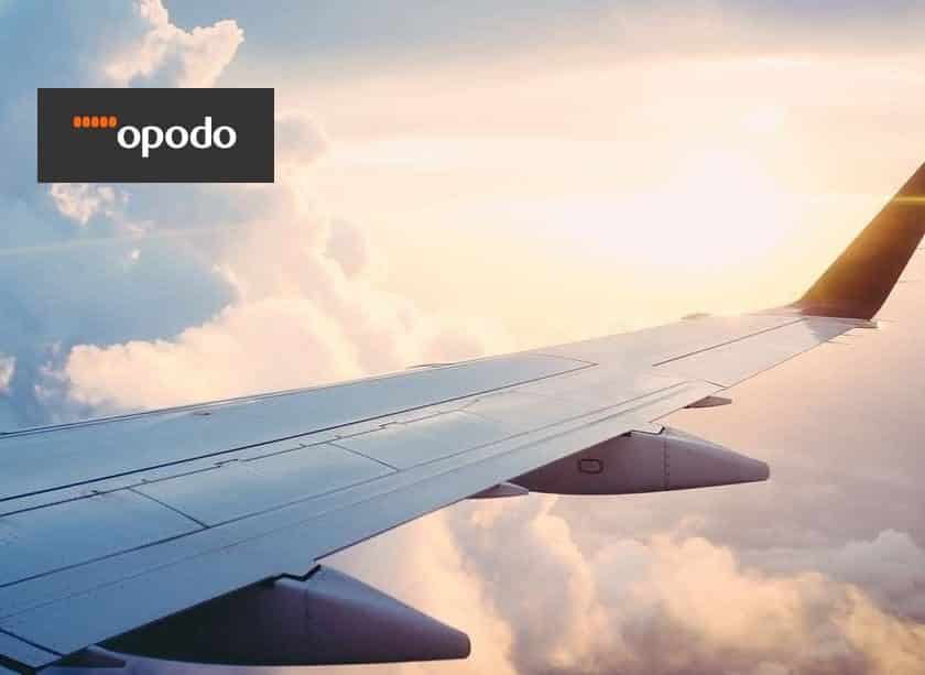 15€ de remise sur les vols réservés sur Opodo