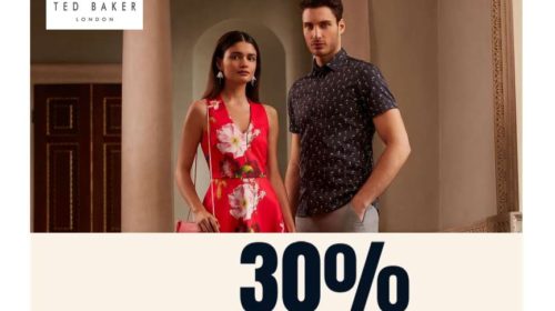 30% de remise sur tout Ted Baker