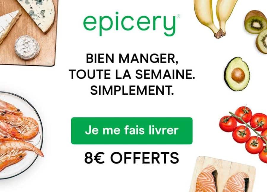 8€ de remise sur epicery le site qui permet de commander chez les commerçants de quartier (traiteur, primeur, poissonnier, épicerie…) et de vous faire livrer