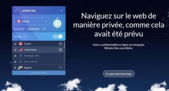 GRATUIT : Abonnement Windscribe VPN gratuit pendant 1 an (30Go/mois) au lieu de 49€