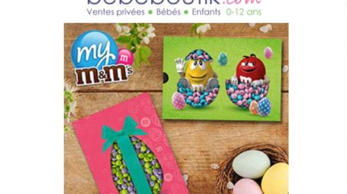 Bon d’achat My M&M’s moitié prix