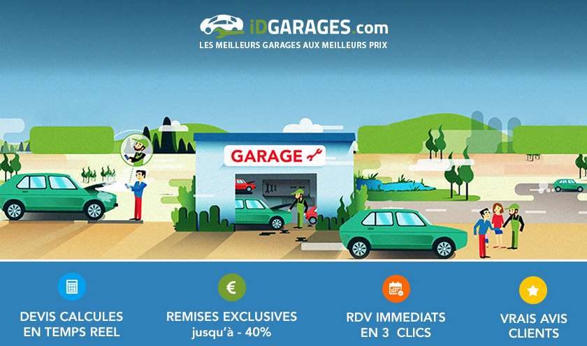 Bon d’achat valable dans 3000 garages de prestation via iDGARAGES