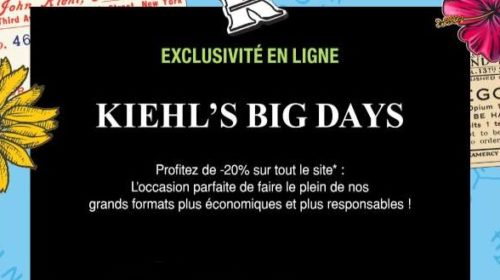 Kiehl’s Big Days