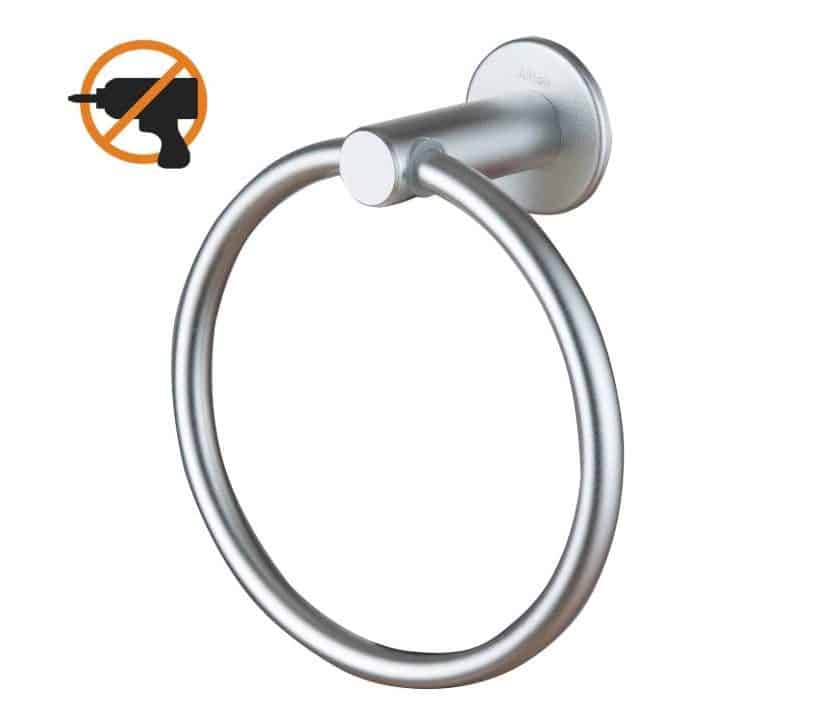 PROMO anneau porte serviettes aluminium AiHom