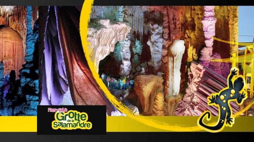 Visite guidée de la Grotte de la Salamandre pas chère ! dés 8€ l’entrée, 19€ les 2…