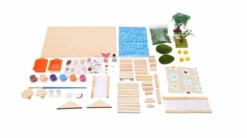kit maquette de maison miniature