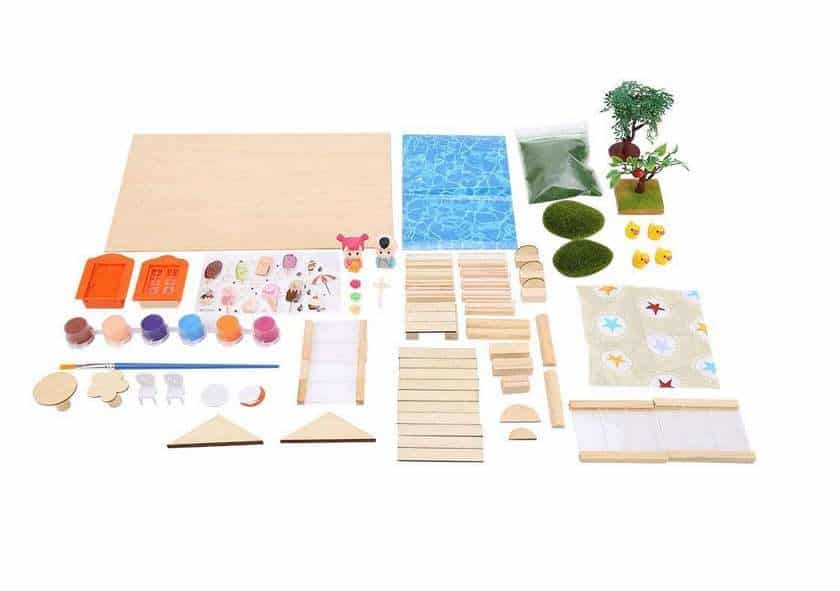 kit maquette de maison miniature