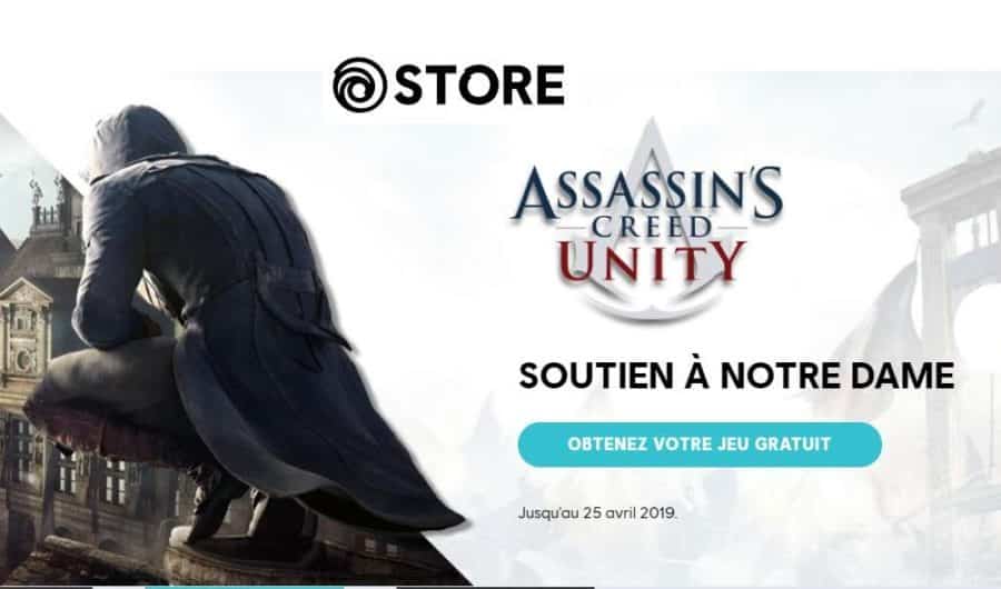 Gratuit : le jeu Assassin’s Creed Unity PC de Ubisoft en téléchargement gratuit
