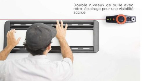 niveau à bulle avec faisceau laser 9 mètres Tacklife MI01