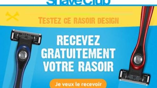 recevez un rasoir BIC gratuitement (Bic Shave)