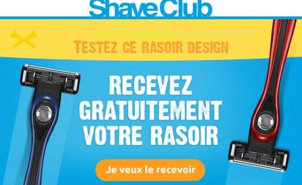 recevez un rasoir BIC gratuitement (Bic Shave)