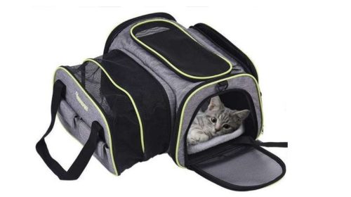 sac de transport chat et chien extensible et pliable Dadypet