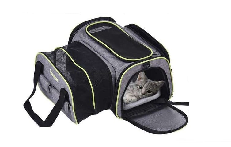 Promo 24 49 Le Sac De Transport Chat Et Chien Extensible Et Pliable Dadypet